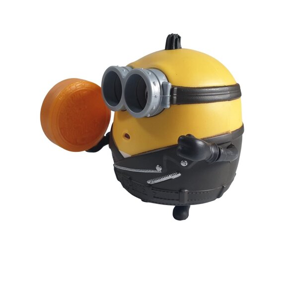 Minion Otto Stone Tossing Figure Ruse of Gru Mattel Illumination Movie Toy - Picture 3 of 9